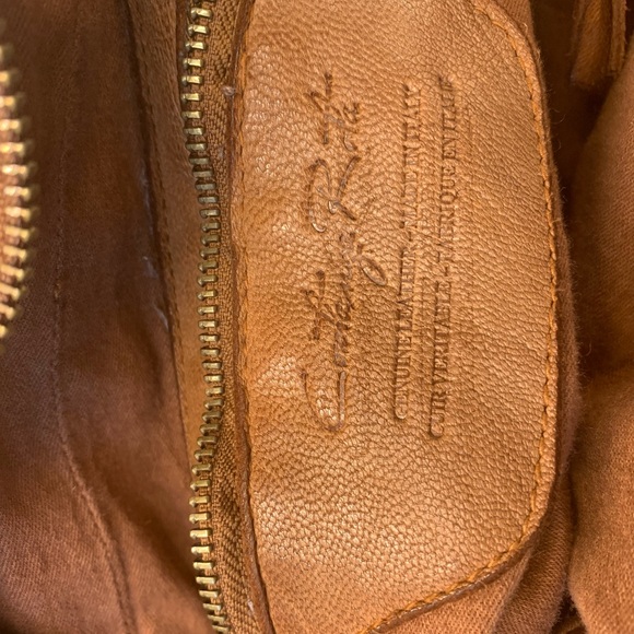 Traveling bag, leather - Picture 5 of 5